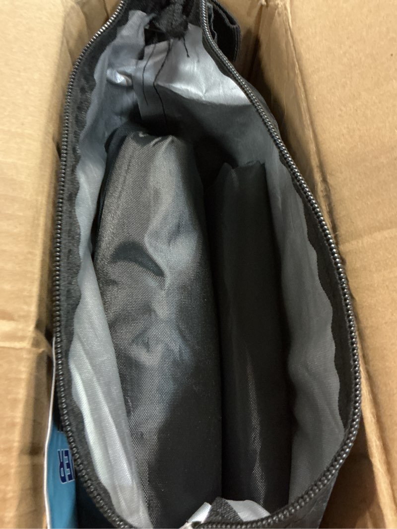 Condition photo showing New/Like New for 7x10 ft rectangle pool cover with above ground pool, with fast tightening ratchet & sturdy nylon black strap, 420d oxford fabric for all season use - tear resistant, uv & dust proof 7x10 ft (rectangle)