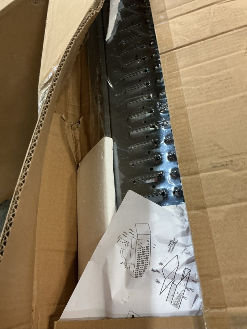 Condition photo showing New/Like New for loading ramps - set of two 35.5-inch ramps for atvs, motorcycles, mowers, carts, and more - 1200lb combined capacity shed ramp set by stalwart 35.5-inch non-foldable