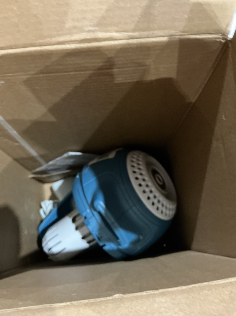 Condition photo showing As Is for black+decker dustbuster advancedclean handheld vacuum cordless, compact home and car vacuum with crevice tool ,rotating nozzle and charging station, large dust bowl (chv1410l)