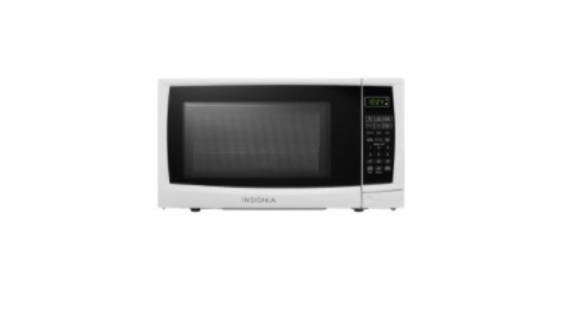 Insignia™ - 0.7 Cu. Ft. Compact Microwave - White