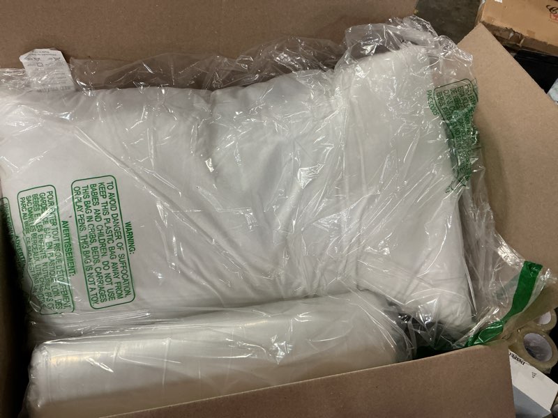 Condition photo showing As Is for mr.ye bed pillows for sleeping pillows queen size set of 2 shredded memory foam pillows premium adjustable supportive pillows for side back stomach sleepers with removable cover