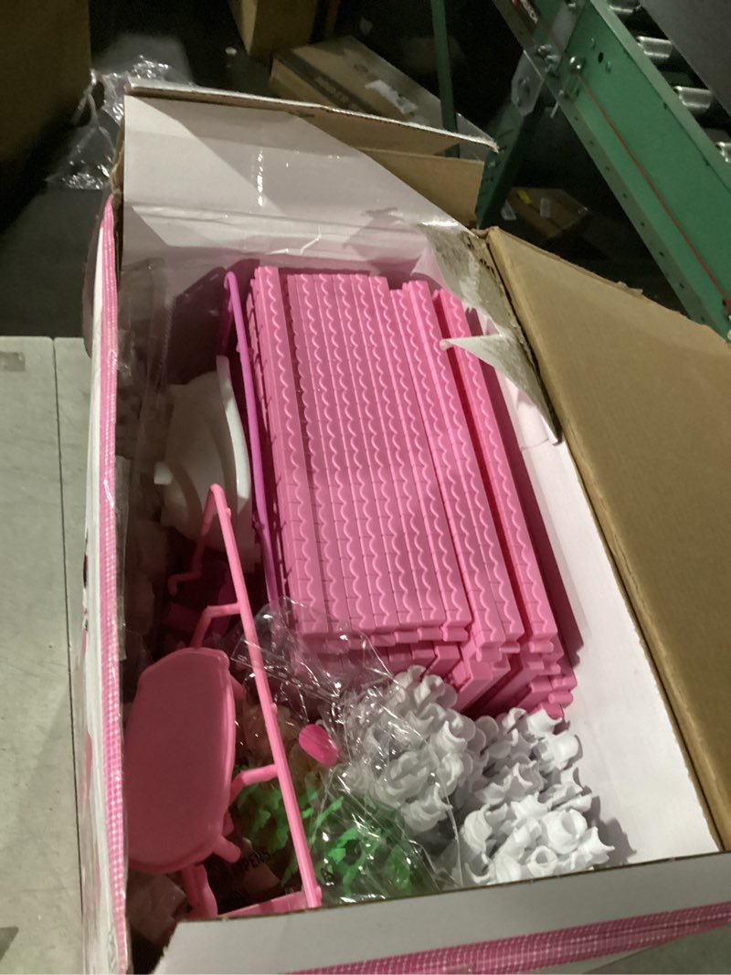 Condition photo showing Good Condition for 4-Storey House for Girls Ages 3-7, Villa Playset with 2 Dolls and 12 Room, Furniture and Accessories, Pretend Indoor Playset Toddler Toys, Birthday Girls Toys for Ages 4-8 6-8 12Rooms,2Dolls,33 Accessories