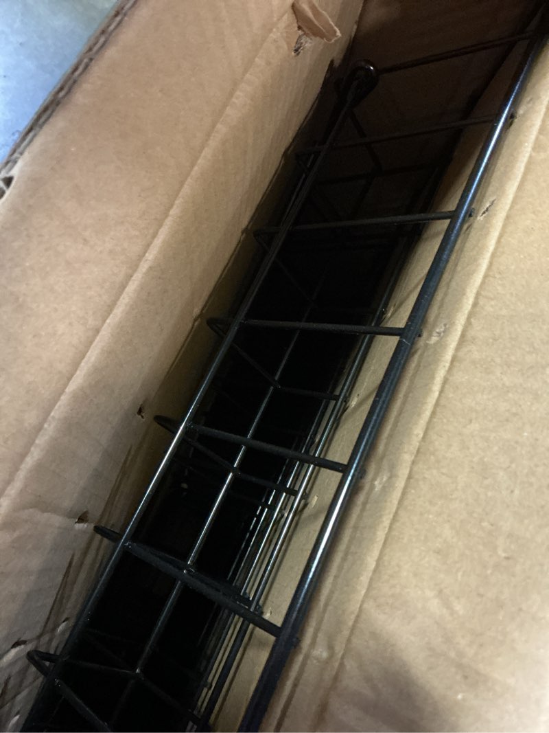 Condition photo showing Good Condition for Queekay 6 Tier Wire Countertop Rack black Comic Book Holders Wide Wire Magazine Rack Tabletop Display Stand for Table Top Book Brochure Literature Comic Greeting Card Shelf Holder Stand