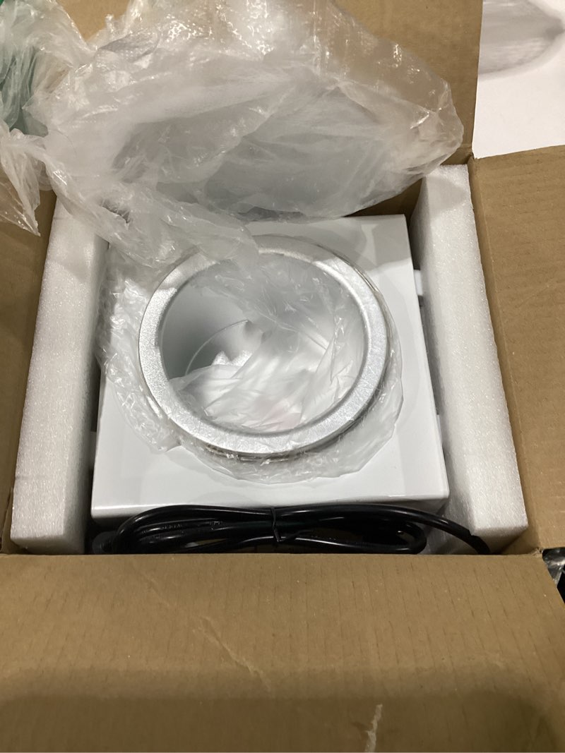 Condition photo showing New/Like New for single wax warmer professional electric wax heater machine for hair removal, large waxing pot paraffin facial skin body spa salon equipment with adjustable temperature set white-single pot-600ml