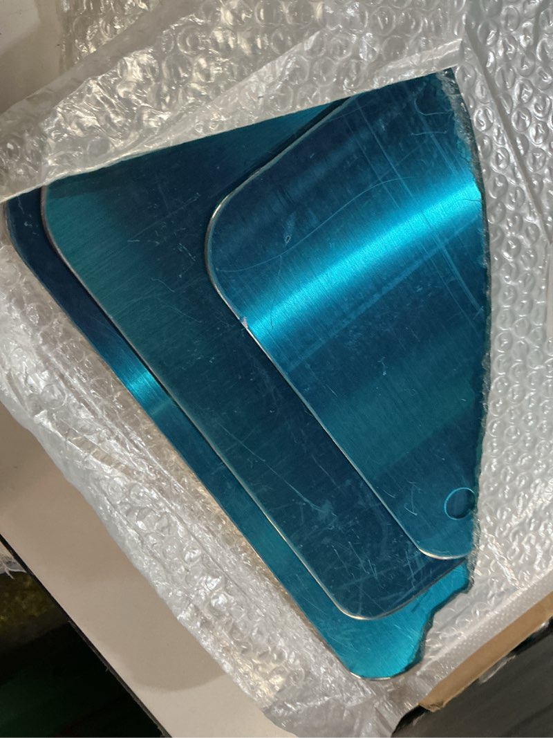 Condition photo showing Good Condition for katori titanium cutting board - upgraded 100% pure titanium cutting boards for kitchen non toxic, do