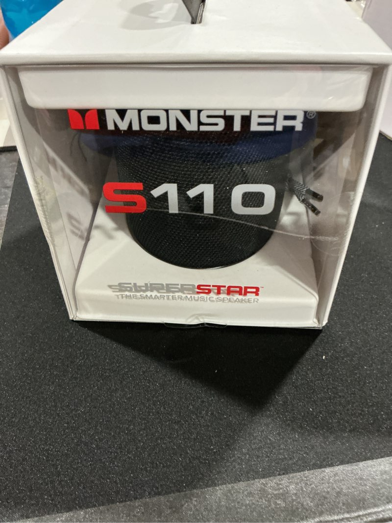 monster s110 bluetooth speaker, portable bluetooth speakers 5.0 with true wireless stereo pairing fo