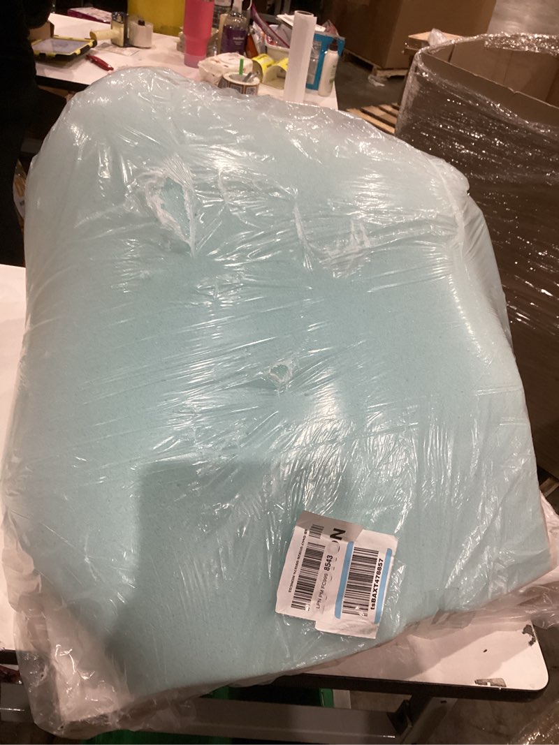 Condition photo showing Good Condition for Linenspa Memory Foam Mattress Topper - 3 Inch Gel Infused Memory Foam - Plush Feel - Cooling and Pressure Relieving - CertiPUR Certified - Dorm Room Essentials - Small Twin Size Small Single 3 Inch Topper Only