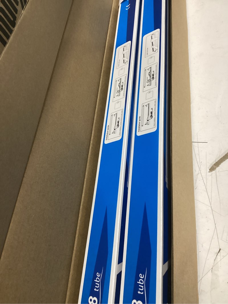 Condition photo showing Good Condition for LightingWill LED T8 Light Tube 2FT, Natural White 4000K, Dual-End Powered Ballast Bypass, 1000Lumens 10W (24W Fluorescent Equivalent), Frosted Cover, AC85-265V Lighting Tube Fixtures, 4 Pack Natural White 2 Feet