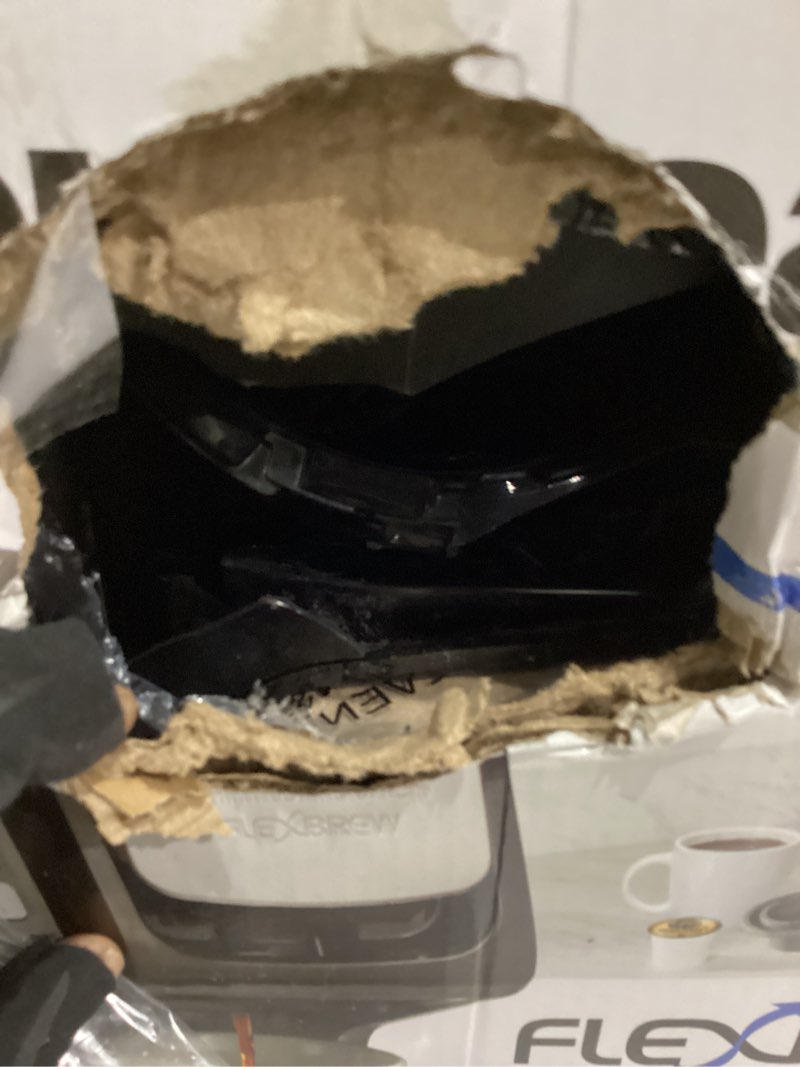 Hamilton Beach FlexBrew Trio 2-Way Coffee Maker, Compatible with K-Cup Pods or Grounds, Combo, Single Serve & Full 12c Pot, Black - Fast Brewing (49902)