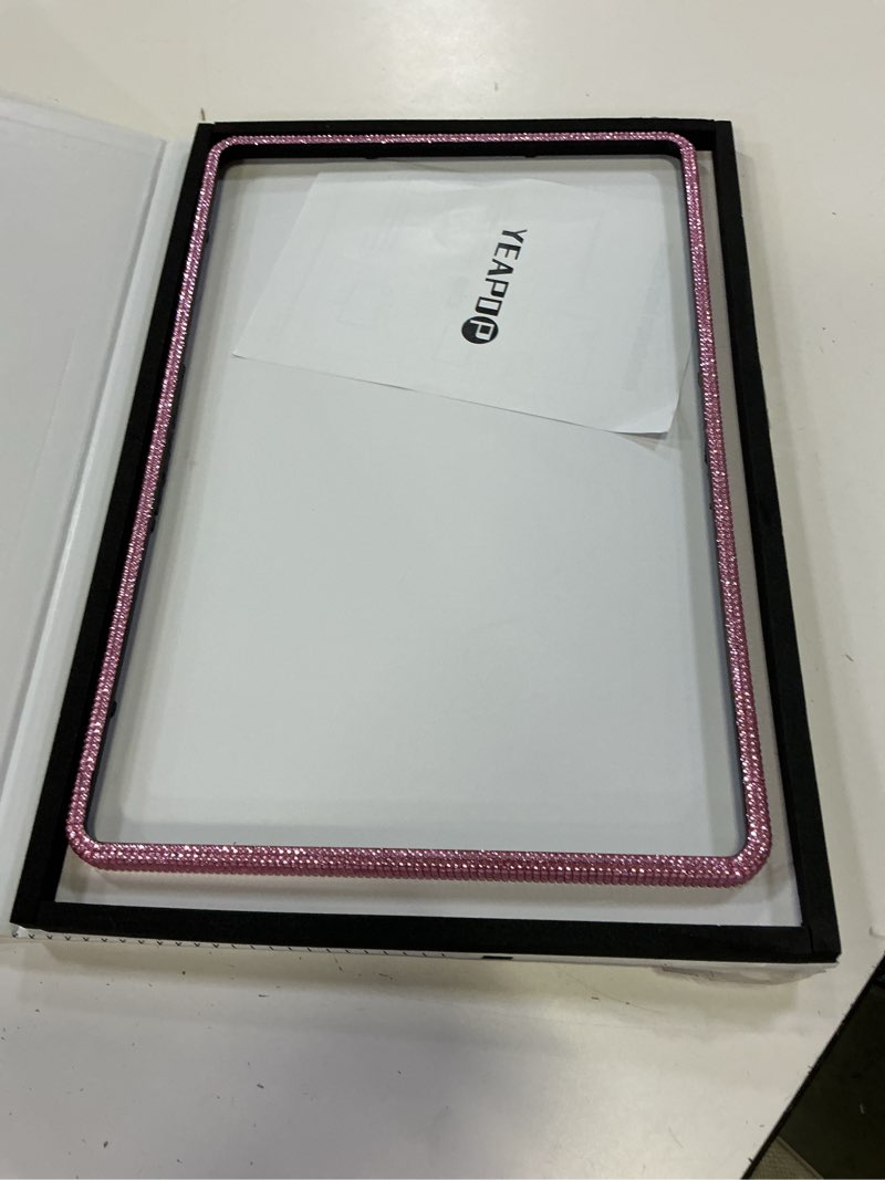 Condition photo showing Good Condition for bling pink 15.4" screen protector frame for tesla model 3 & y | compatible with model 3 (2024+, all trims) and model y (mar 2025–dec 2025, all trims) & model y (2026+, standard)