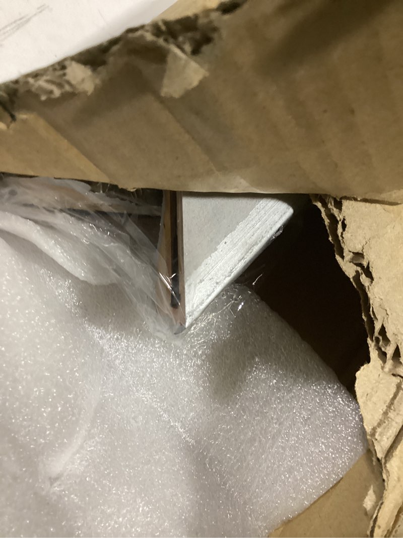 Condition photo showing Good Condition for Antique Ornate Frame for 18x24 Wrapped Canvas Painting, 2.4' Wide Silver Victorian Wood Frame for Countryside Paintings Art Show Exhibition 18x24" Silver