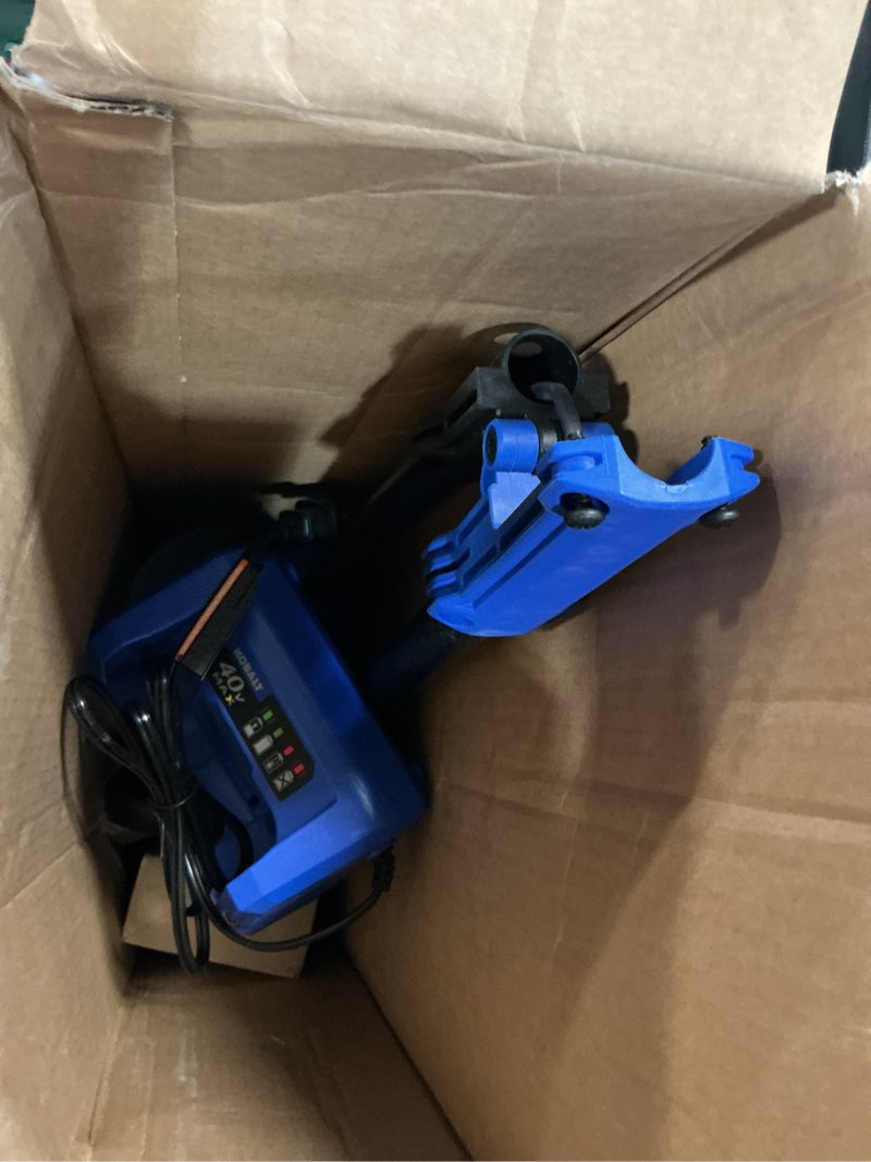 Condition photo showing Good Condition for kobalt gen4 40-volt 15-in straight shaft battery string trimmer 4 ah (battery and charger included)
