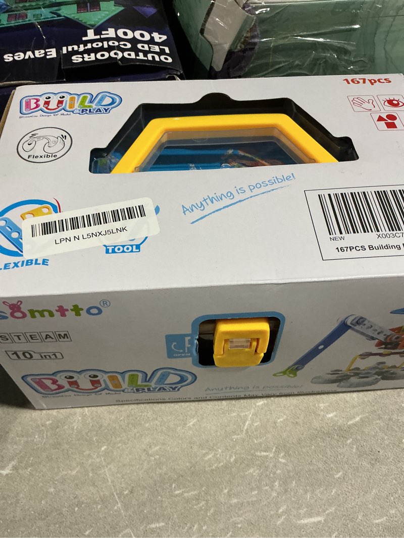 Condition photo showing New/Like New for 10 in 1 STEM Toys for 4 5 6 7 8+ Year Old Boy Girl Birthday Gifts Building Toys for Kids Ages 4-8 5-7 6-8 Preschool Educational Stem Activities for Boys 3-5 4-6 8-10 Creative Games Christmas Idea Gift Normal(10 in 1)