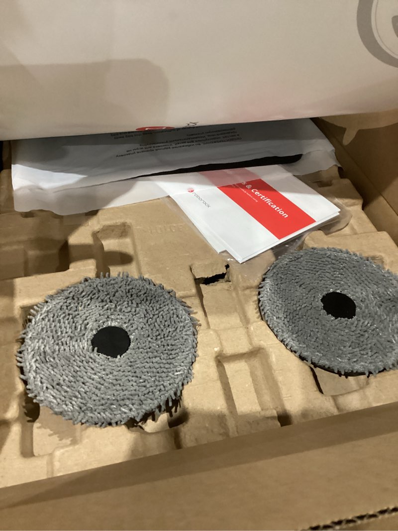 Condition photo showing Good Condition for roborock Qrevo S5V Robot Vacuum and Mop, FlexiArm Edge Mopping, 12,000Pa Suction, Dual Zero-Tangle System, Smart Obstacle Avoidance, 10mm Mop Lifting, Auto Mop Washing&Drying, Self-Emptying&Refilling