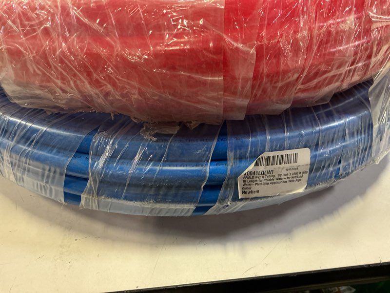 Condition photo showing Good Condition for efield pex a tubing, 1/2 inch 2 x300 ft (600 ft) length for potable water | for hot/cold water-plumbing applications with pipe cutter(xrb300) 1/2"-2x300ft
