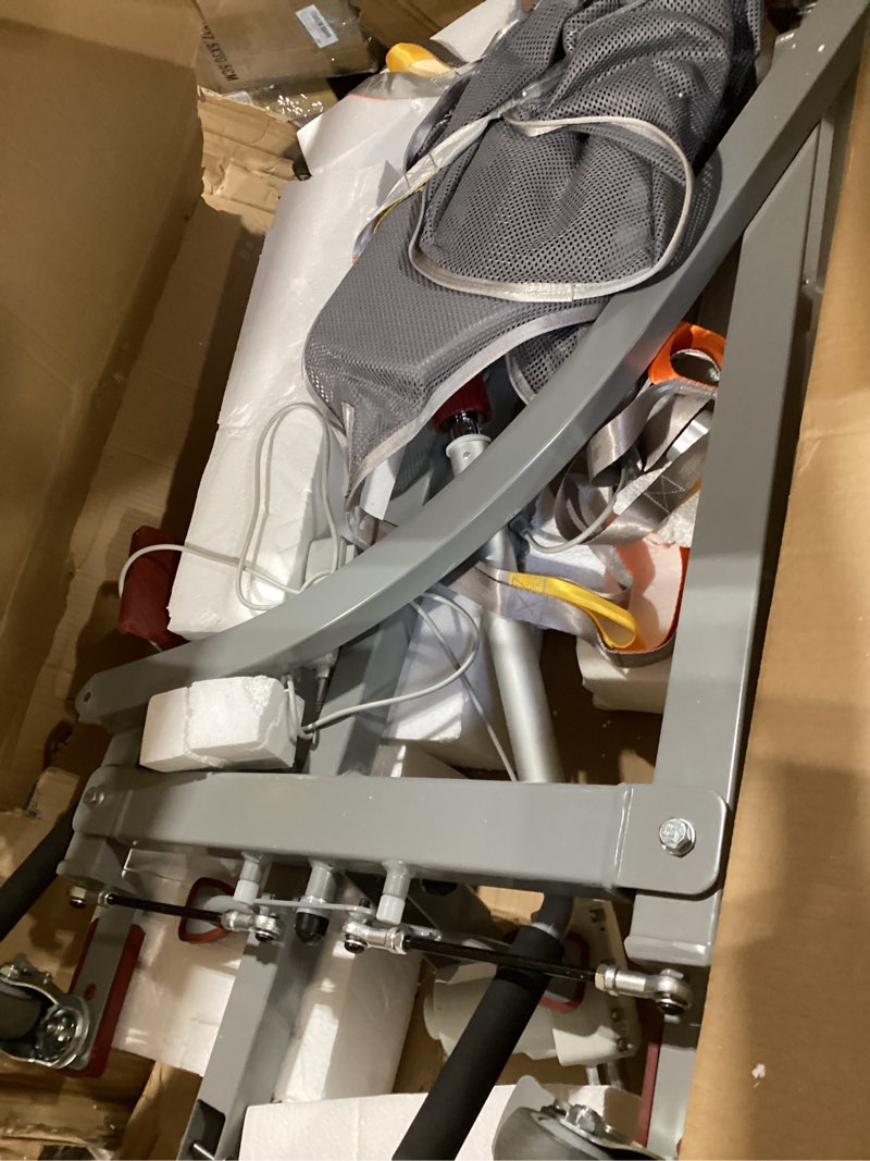 Condition photo showing As Is for Electric Patient Lift Premium Aluminum Folding Electric Patient Lift for Home Travel and Healthcare Efficient 440lbs Electric Body Lightweight Transfer Lift NOT TESTED  INCOMPLETE 
