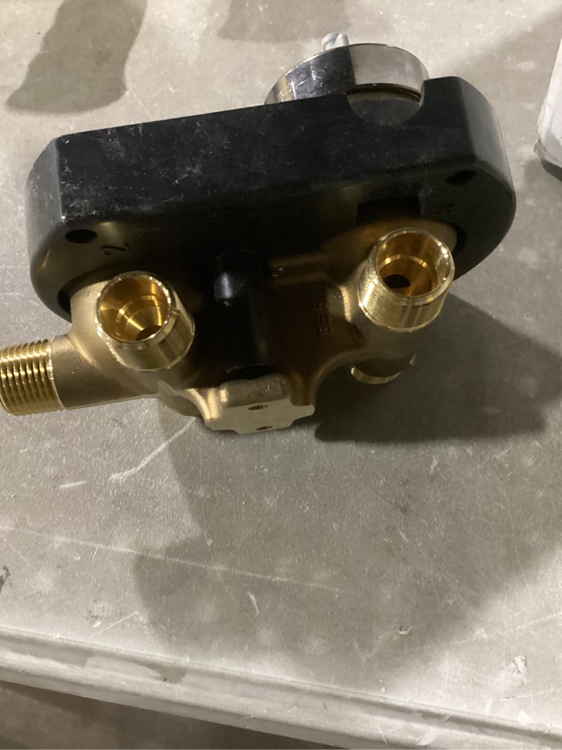Condition photo showing As Is for delta faucet r10000-unbxhf multichoice universal shower valve body for shower faucet trim kits high flow
