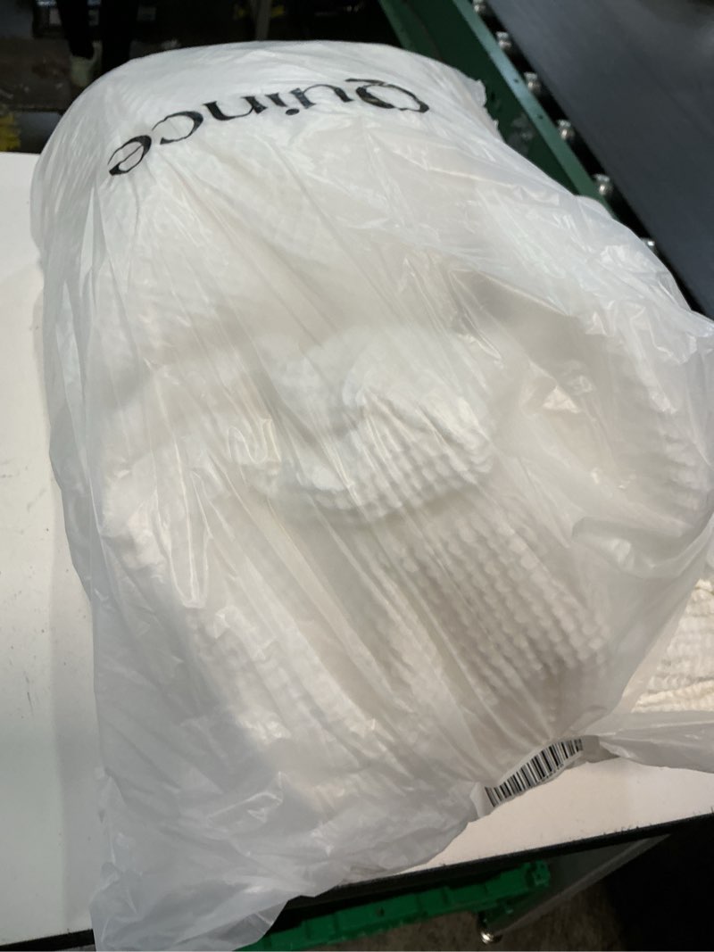 Condition photo showing Good Condition for organic jersey duvet cover set, king/cal king, white