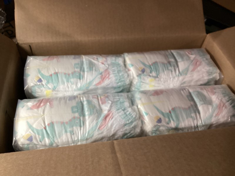 Condition photo showing New/Like New for Pampers Diapers - Cruisers 360 - Size 5, 128 Count, Babyproof up to 100% Leakproof Pull-On Diaper Size 5 128