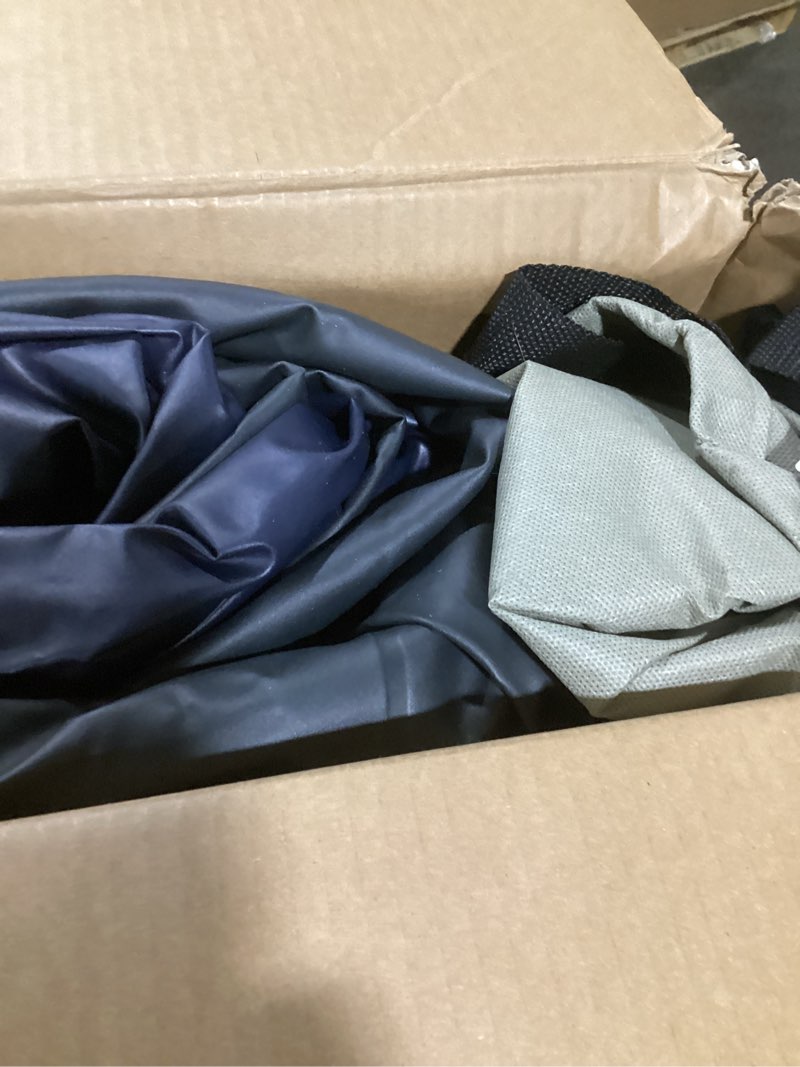 Condition photo showing New/Like New for Intex Raised Airbed Mattress with Built-in Pump, Dura-Beam Plus Pillow, Twin - Portable Inflatable Luxury Blow-Up Bed for Adults, Camping, Guests