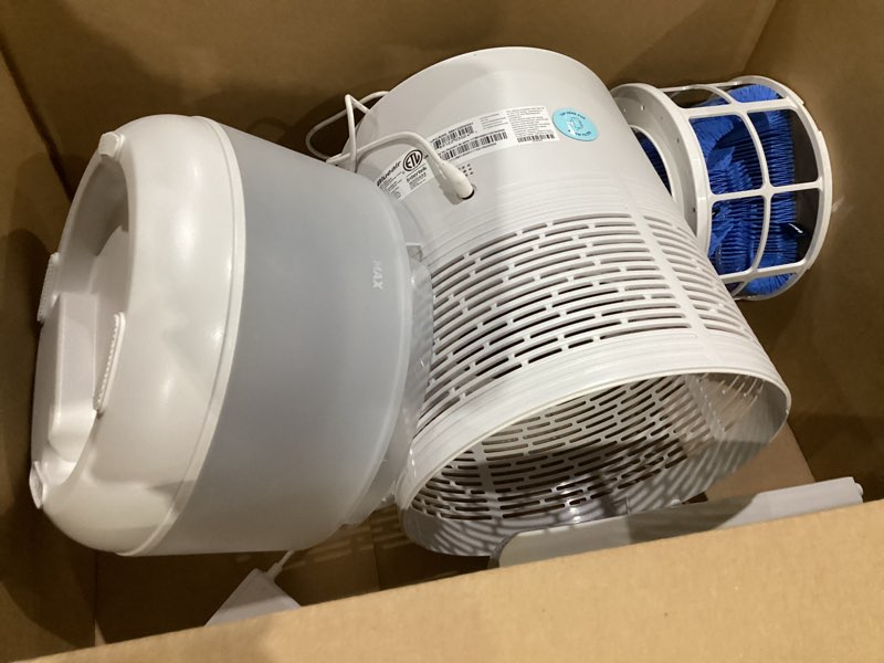 Condition photo showing Good Condition for blueair premium smart humidifier for large rooms, bedrooms, better sleep with evaporative invisible mist tech, auto humidify, easy top fill, smart control with app, touchscreen, 3.5l tank for 48 hours