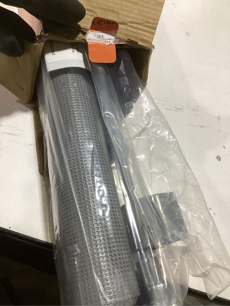 Condition photo showing Good Condition for 42 Inch High Retractable Baby Gates Extra Tall Retractable Pet Gate with Reinforced Strips 55 Inch Wide No Sag Mesh Baby Gate for Stairs Anti-Scratch Extra Tall Dog Gates for Doorways, Gray Gray 42" Tall x 55" Wide? With Reinforced Bar ?