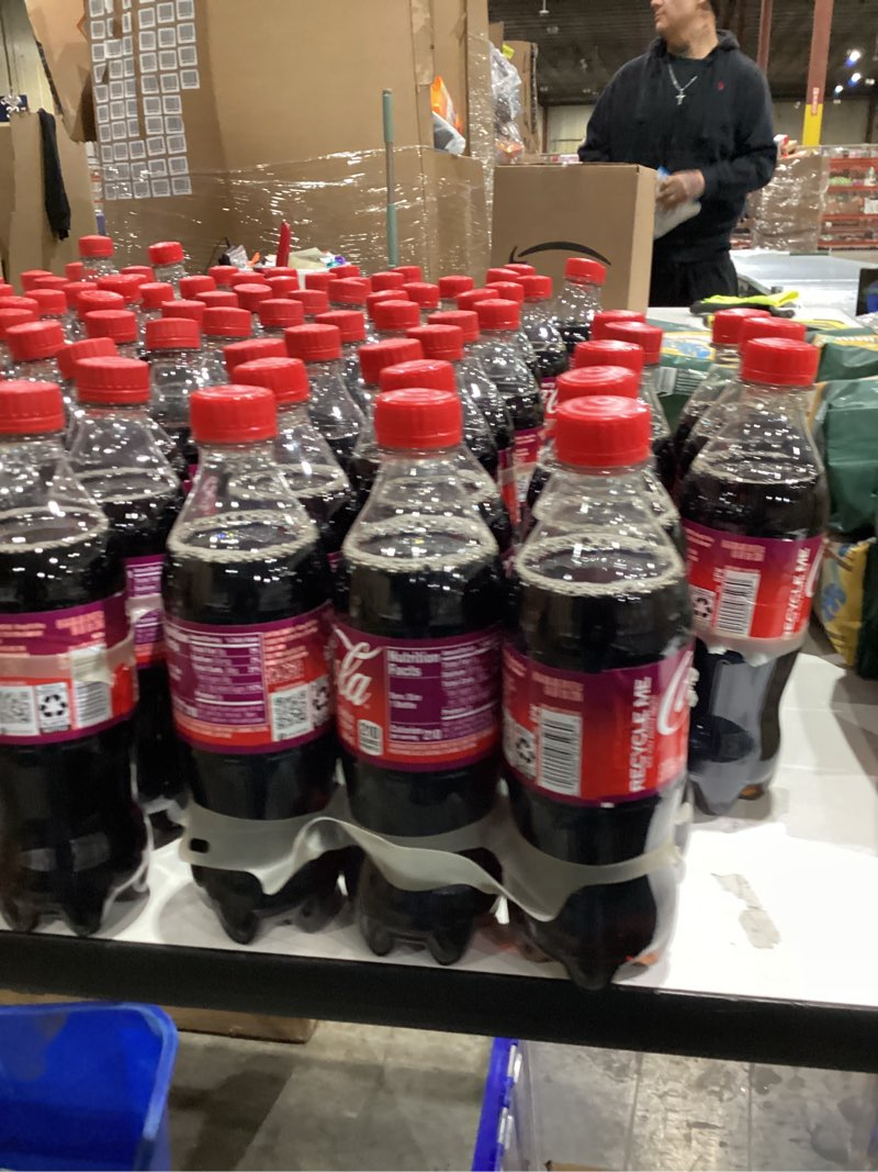 Condition photo showing New/Like New for Coca-Cola Cherry Soda Soft Drink, 16.9 fl oz, 6 Pack