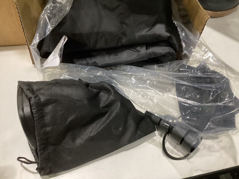 Condition photo showing As Is for umbrauto suv air mattress for trunk: upgraded car camping mattress with flocked surface and extra thick bottom, van sleeping bed for back seat with pump, nozzle, repair patch, carry bag black suv air mattress