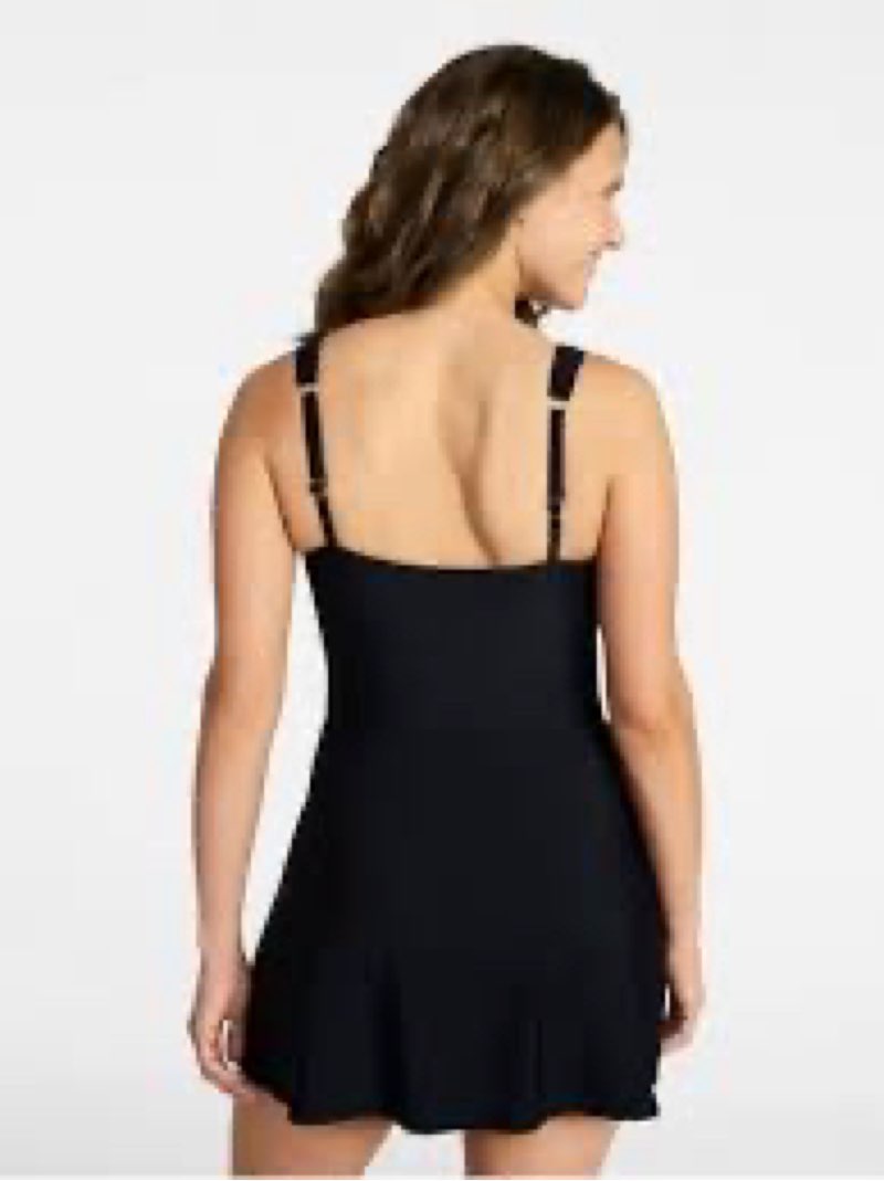 Time and Tru Women's and Women's Plus Size Wrap Swim Dress size 1X