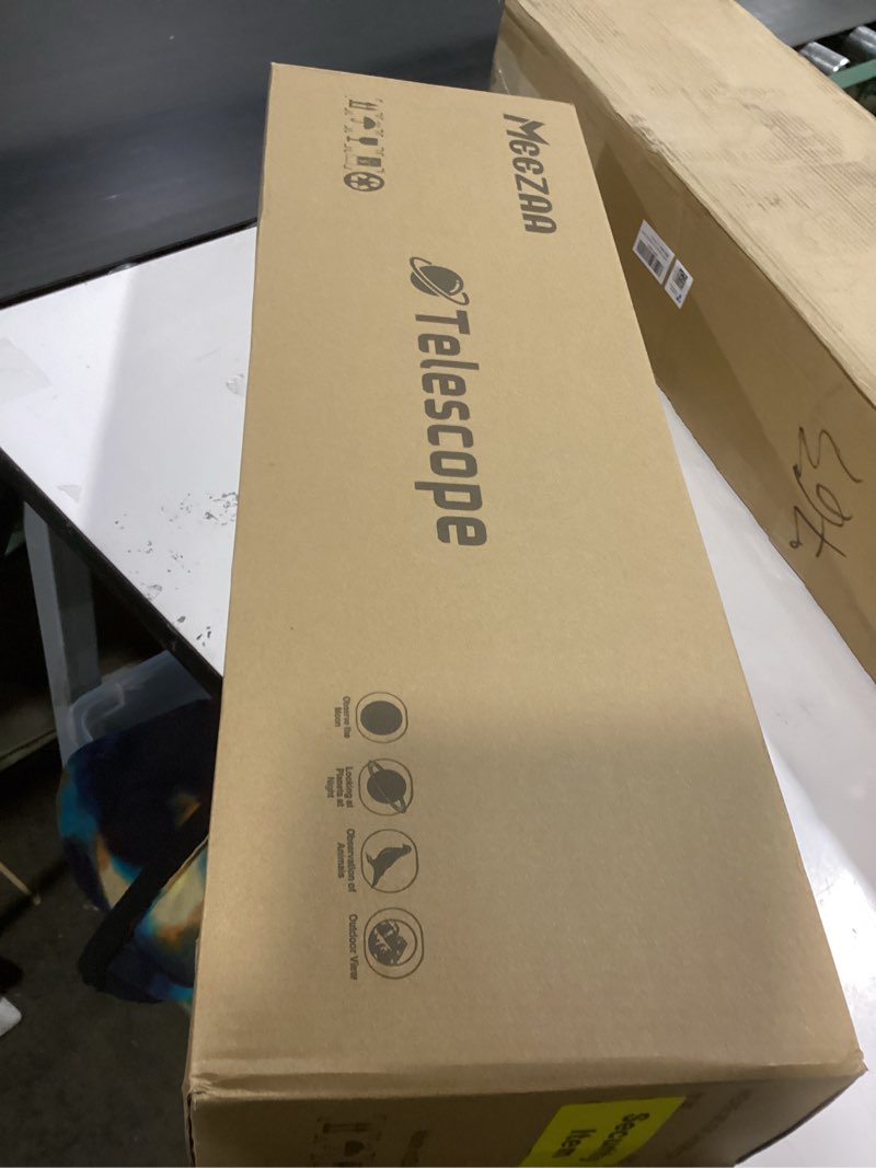 Condition photo showing New/Like New for Telescope, Telescope for Adults High Powered Professional, 90mm Aperture 800mm Refractor Telescopes for Astronomy Beginners Fully Multi-Coated with AZ Mount Tripod & Phone Adapter & Carry Bag