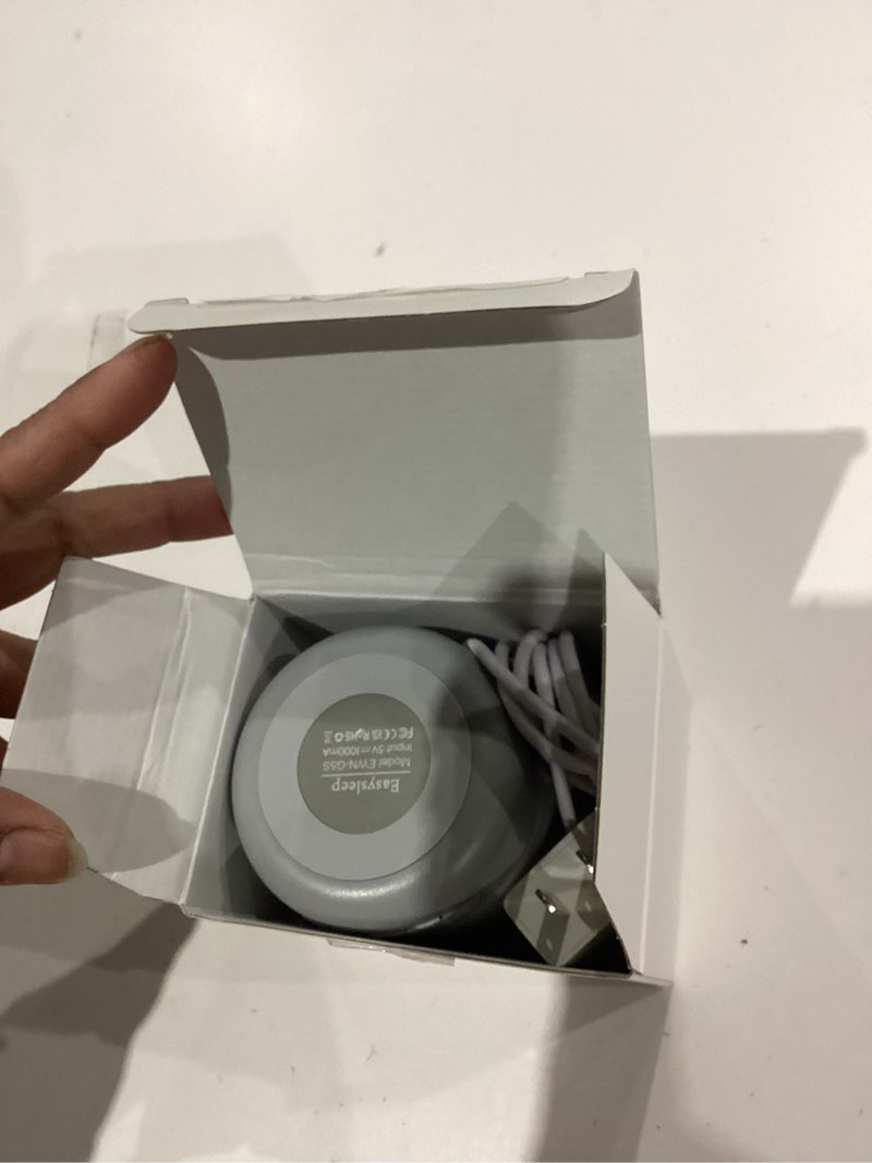 Condition photo showing As Is for Easysleep Sound Machine Baby White Noise Machine for Sleeping,Toddler Sleep Trainer with 30 Soothing Sounds 12 Night Light,Timers, App Remote Control,Night Light Sleep Machine for Nursery Kid
