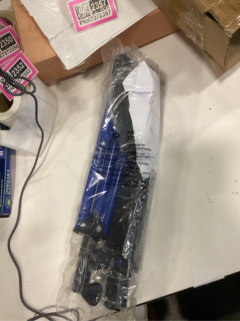 Condition photo showing Good Condition for basegoal batting tee baseball tee,softball travel portable tee tripod stand rubber tee for batting training practice with carrying bag new tee blue