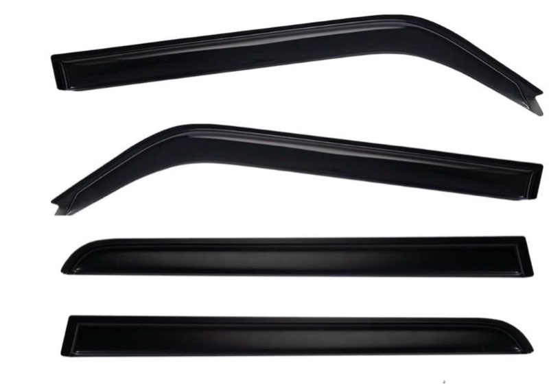Outside Mount Car Window Rain Guards Compatible with Scion Scion xD 2008-2014 | Tape-On | Rain Shiel