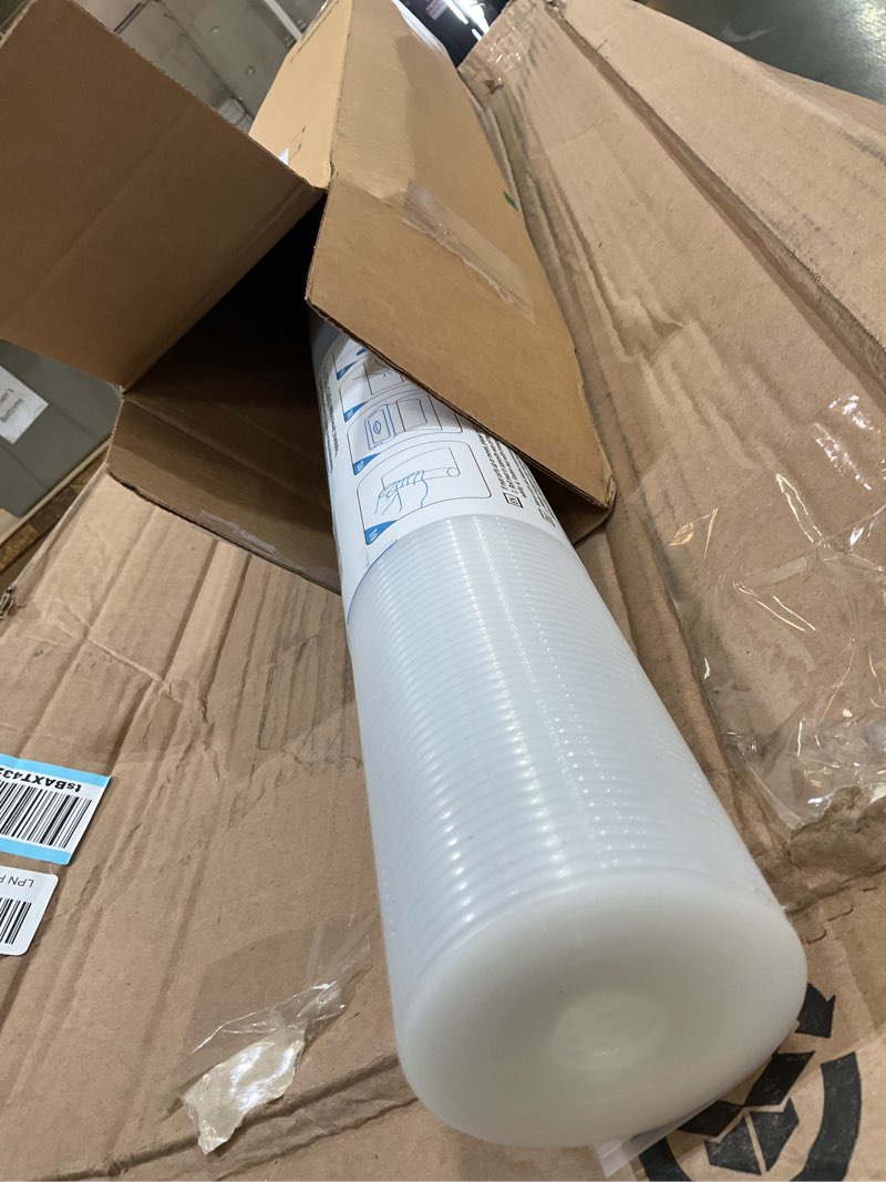 Condition photo showing Good Condition for shelf liners 21 inch x 20 ft shelf liners for kitchen cabinets nonstick lining drawer mats eva protector for cupboard (clear ribbed,21 inch x 20 ft) clear ribbed 21"w x 240"l