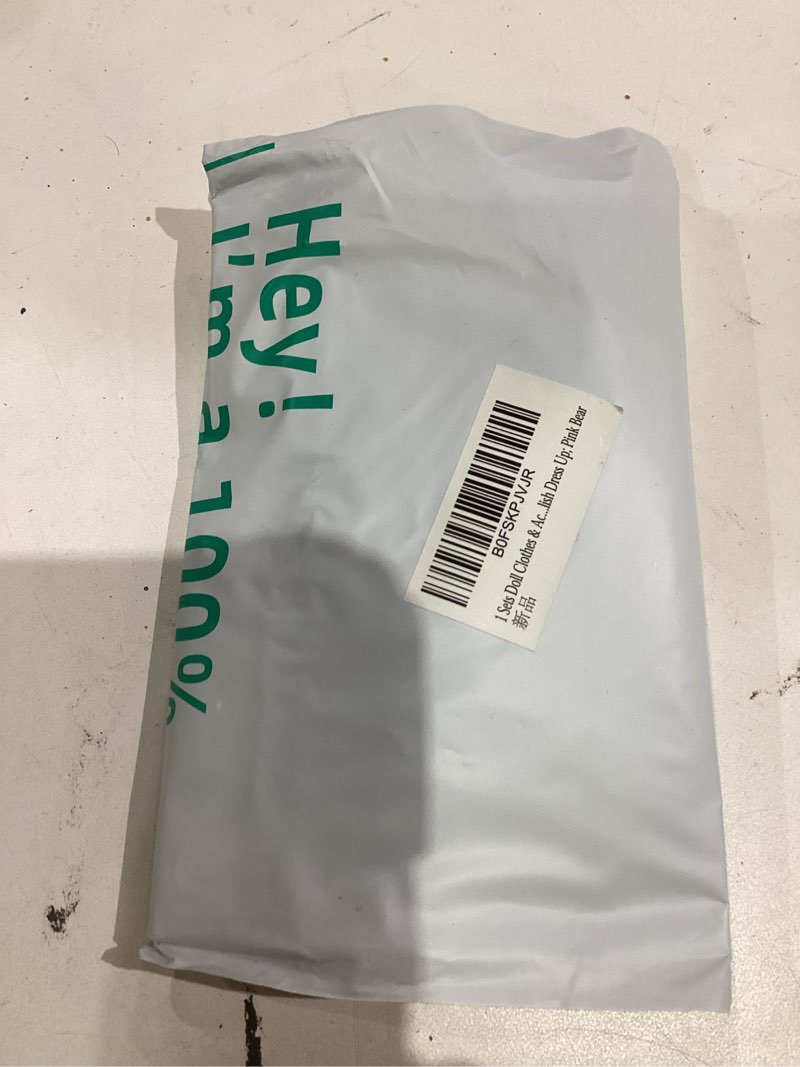 Condition photo showing New/Like New for 1 Sets Doll Clothes & Accessories for 17cm Dolls (NO Doll),Include:1 Clothes?1 Glasses?1Camera?1 Shoes; Soft & Stylish Costume Accessories Suit Cute Stylish Dress Up; Pink Bear Pink Bear (1 Sets)