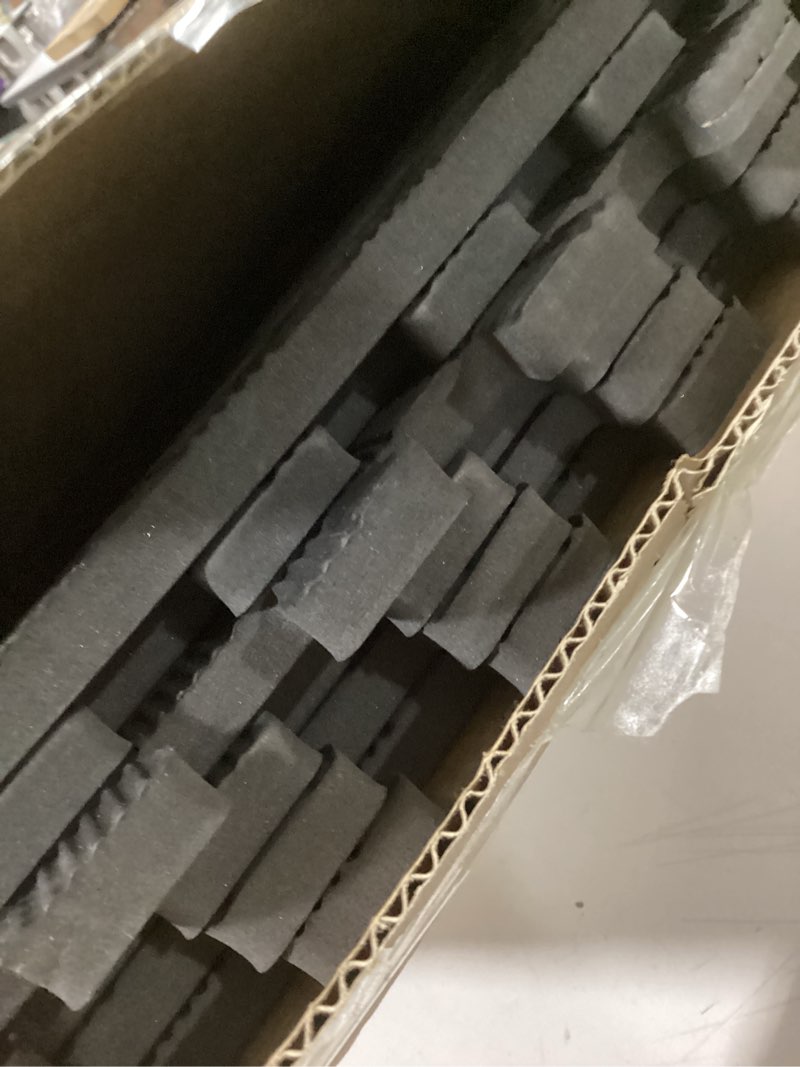 Condition photo showing Good Condition for ProsourceFit Exercise Puzzle Mat ½-in, Checkered EVA Foam Floor Tiles w/ Non-Slip Texture, Gym Mat w/ Interlocking Foam Tiles for Adjustable Surface, Shock Absorbing, Waterproof Gym Flooring, Grey