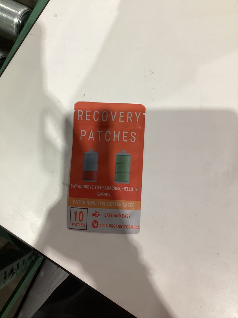 Condition photo showing New/Like New for Recovery Rescue Patch – Effective Relief for Headache, Nausea & Fatigue | Natural & Fast-Acting