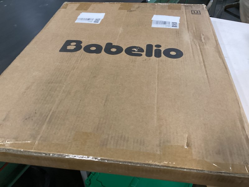 Condition photo showing New/Like New for BABELIO Safety Gate Door Fits for Stairs, Narrow and Wide Doorways with Auto Close, Easy Install, No Drilling, Pressure Mounted for Baby, Child, Pets, Dog/Puppy, 26''-40'', White White 30"Tall 26"-40" Wide