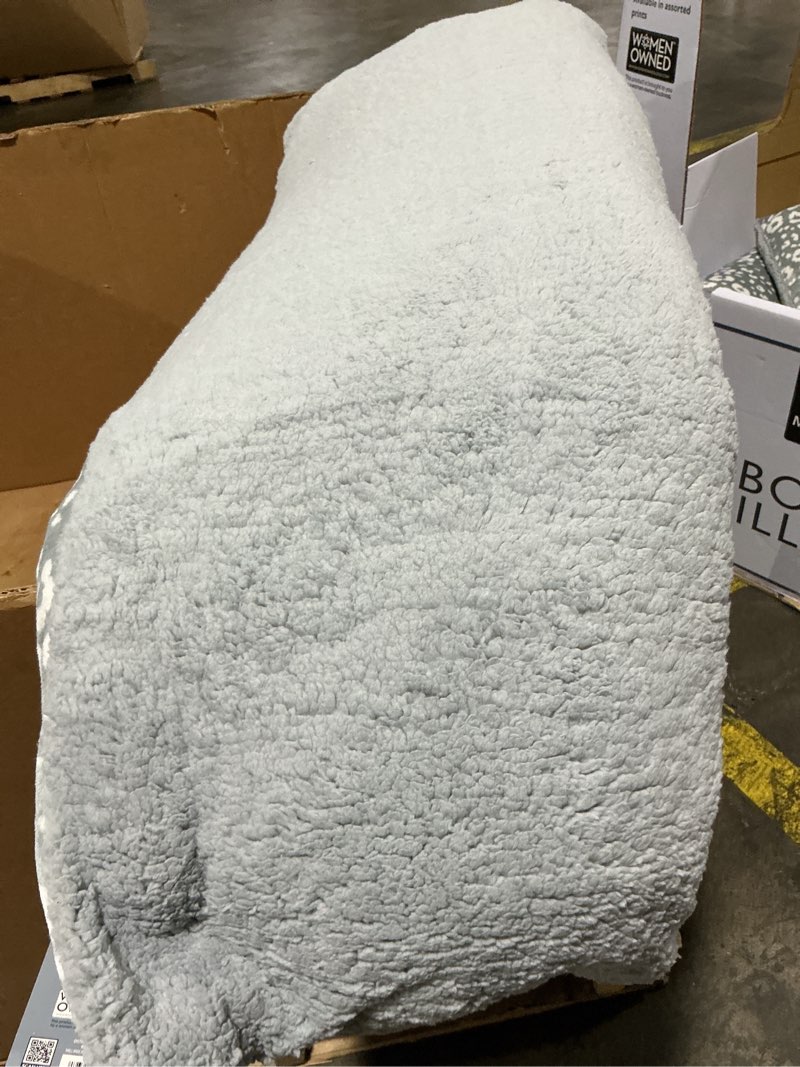 Condition photo showing New/Like New for member's mark plush body pillow, 52" x 20