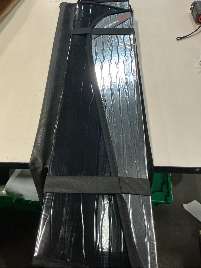 Condition photo showing Good Condition for pigenius windshield sunshade for volkswagen tiguan 2018-2024 front window shade - astraguard silver 2018-2024