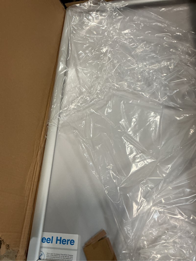 Condition photo showing Good Condition for SnapeZo Silver Poster Frame 37x37 Inches, 1.2 Inch Aluminum Profile, Front-Loading Snap Frame, Wall Mounting, Professional Series 37x37 Silver