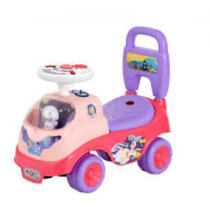 VEVOR Ride On Toddler Push Car, Push Car for Toddler 19 to 36 Months, Kids Ride On Toy with Horn & M