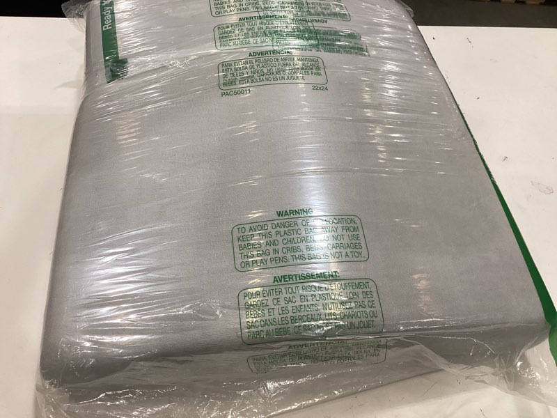 Condition photo showing Good Condition for hombys wedge recliner seat cushion for long sitting chair, cushion for elderly esay to get up,5" thick 20"x20" large pressure relief seat cushion for recliner, office, car, velvet & foam,light grey