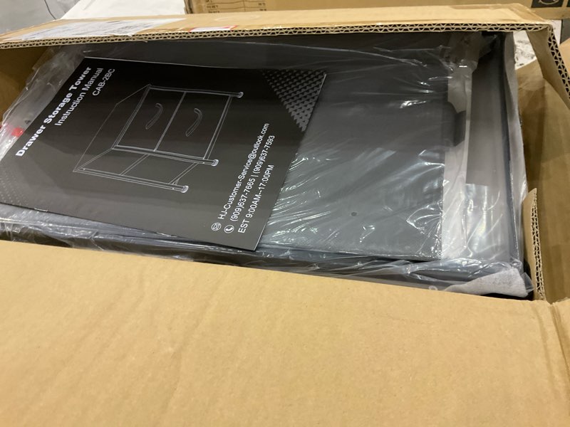 drawer storage tower 