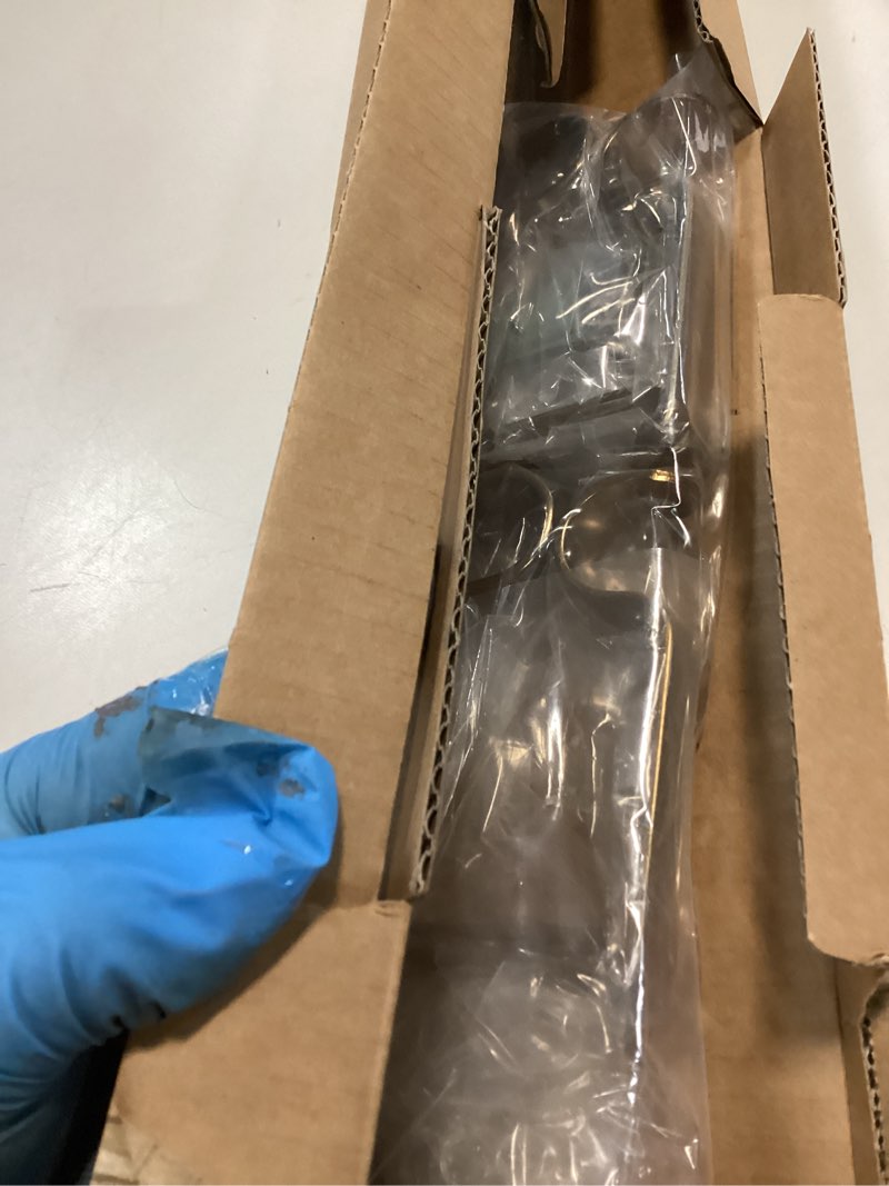 Condition photo showing Good Condition for Ivilon Window Curtain Rod Decorative End Cap Design, 1 Inch Rod, 72 to 144 Inch. Warm Gold 72" to 144" Warm Gold
