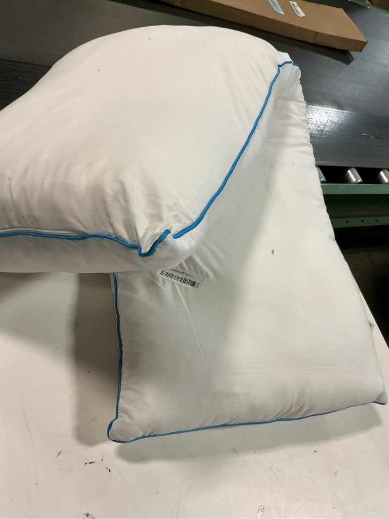 Condition photo showing As Is for YZ HOME Memory Foam Body Pillow Insert - Full Body Pillow for Adults - Soft Large Long Bed Pillow for Side Sleeper (White, 20 Inchx54 Inch) White New 20 Inchx54 Inch