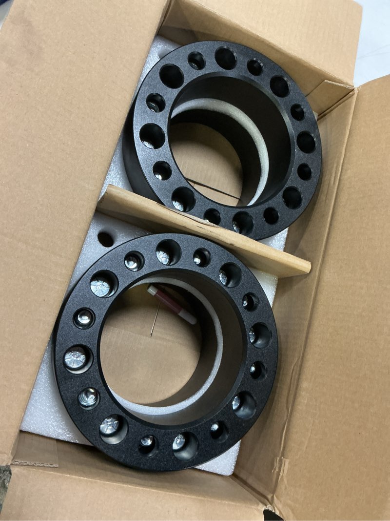Condition photo showing Good Condition for AEagle 8x6.5 Wheel Adapters, 2" 8x165.1 for 1994-2011 Dodge Ram 2500 3500, 1988-1998 F250 F350, Forged 8 Lug Wheel Spacers with 9/16"-18 Studs 130mm Bore 4PCS