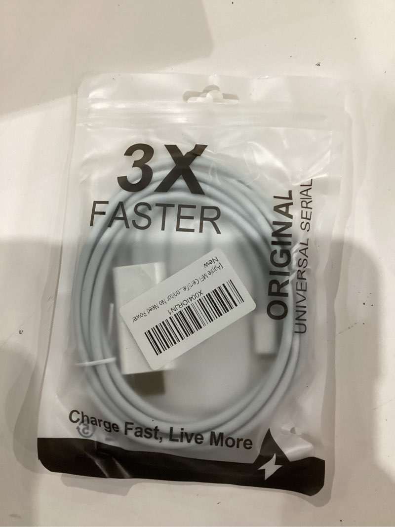Condition photo showing New/Like New for [Apple MFi Certified] Lightning to HDMI Adapter for iPhone,Digital AV Audio Dongle,2K Sync Screen Connector Cable 6.6ft HDTV Converter Cord for iPhone,iPad to TV/Projector/Monitor No Need Power