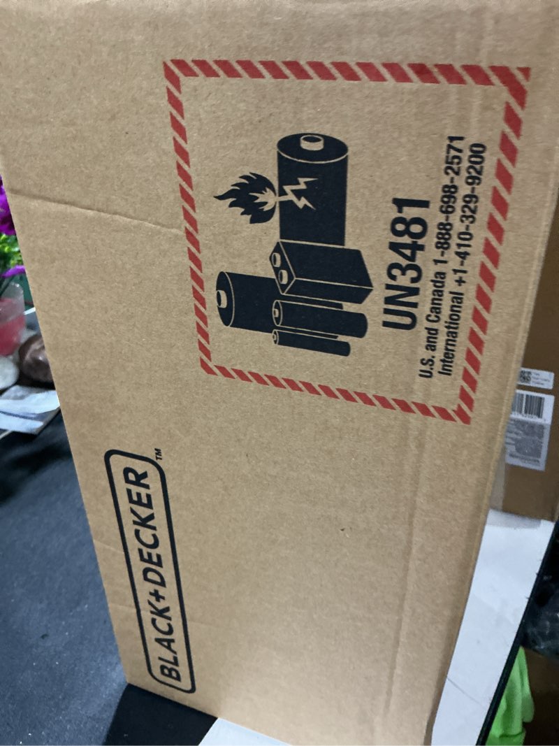 Condition photo showing Good Condition for (no charger cord) black+decker dustbuster portable vacuum cordless handheld, small hand vacuum cleaner for dorm home and