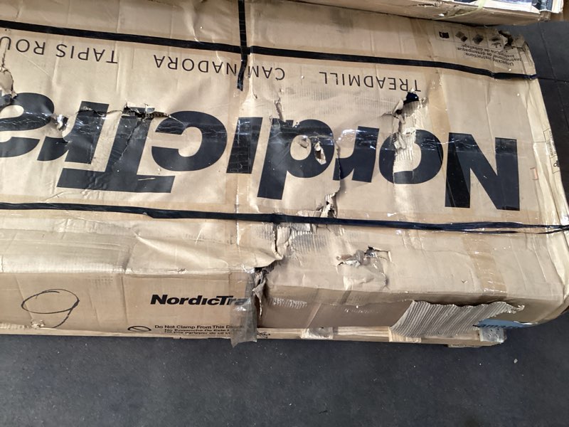 Condition photo showing As Is for *damaged *nordictrack t series t series 10 black